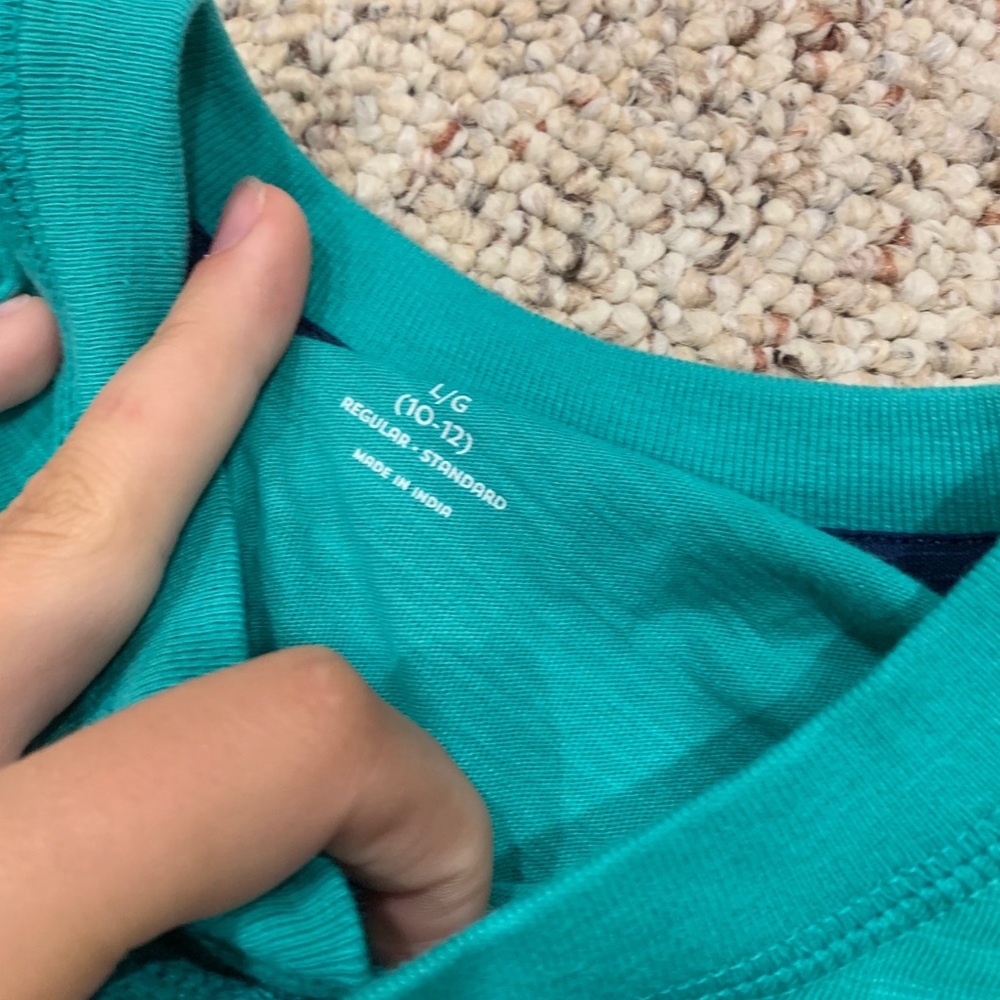 Turquoise T-shirt - Picture 4 of 4
